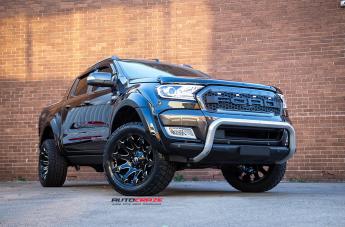 FORD RANGER BATTLE AXE GLOSS BLACK MILLED ACCENTS